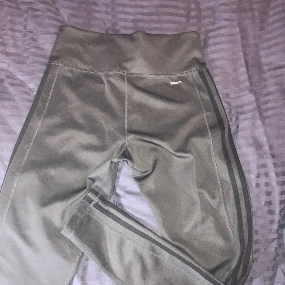 Adidas dark grey leggings